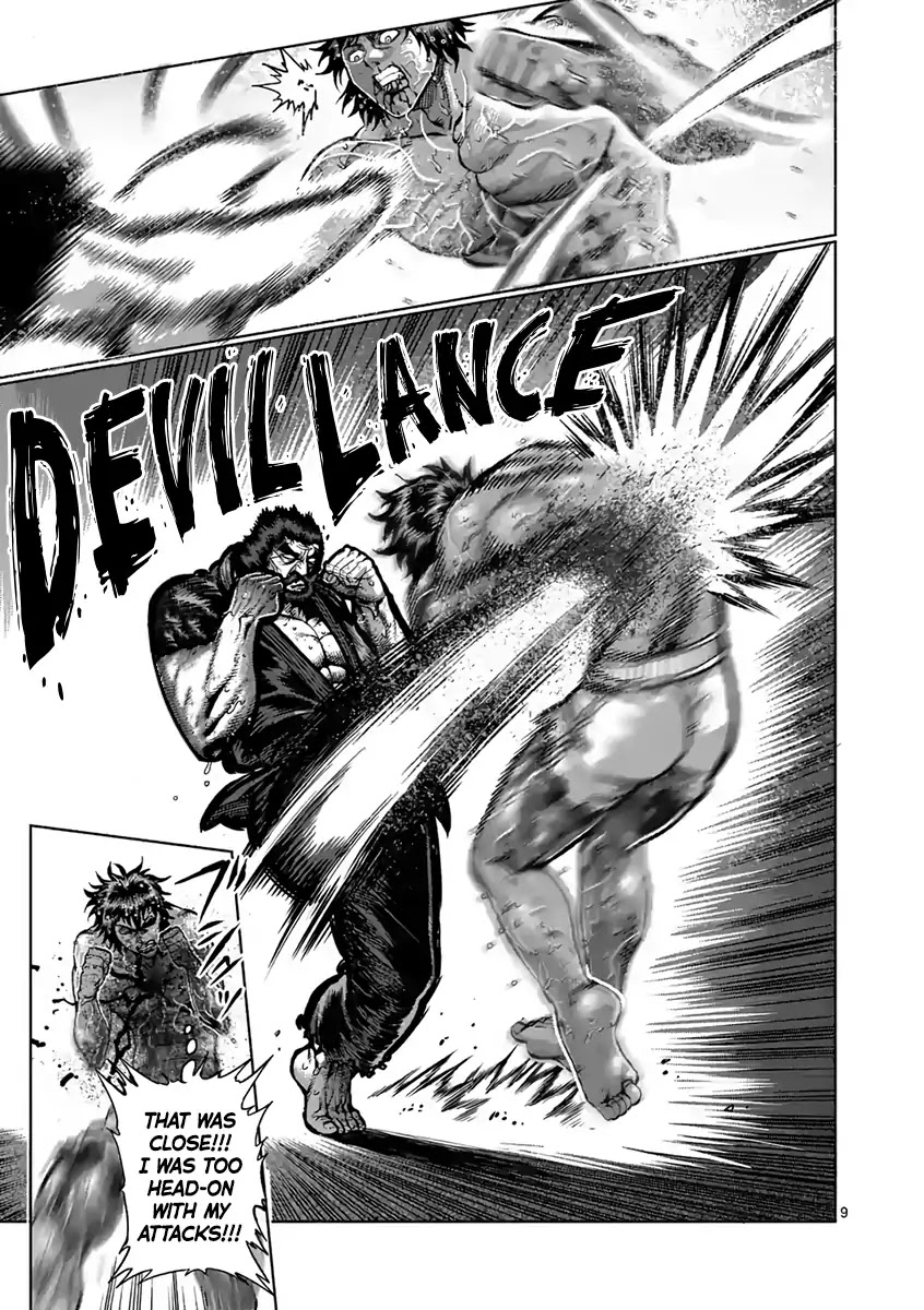Kengan Asura Chapter 232 page 9 - Chapter 232: Outclassed