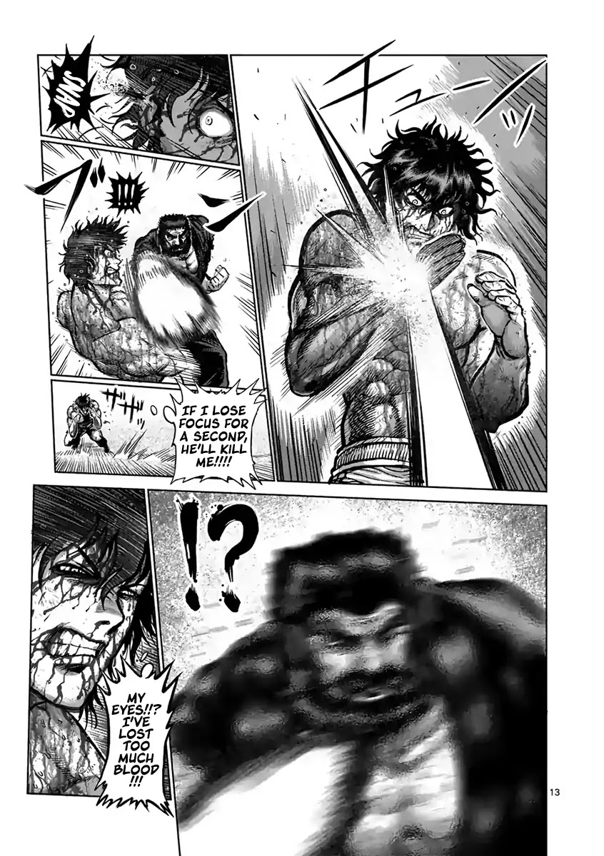 Kengan Asura Chapter 233 page 13 - Chapter 233: Edge