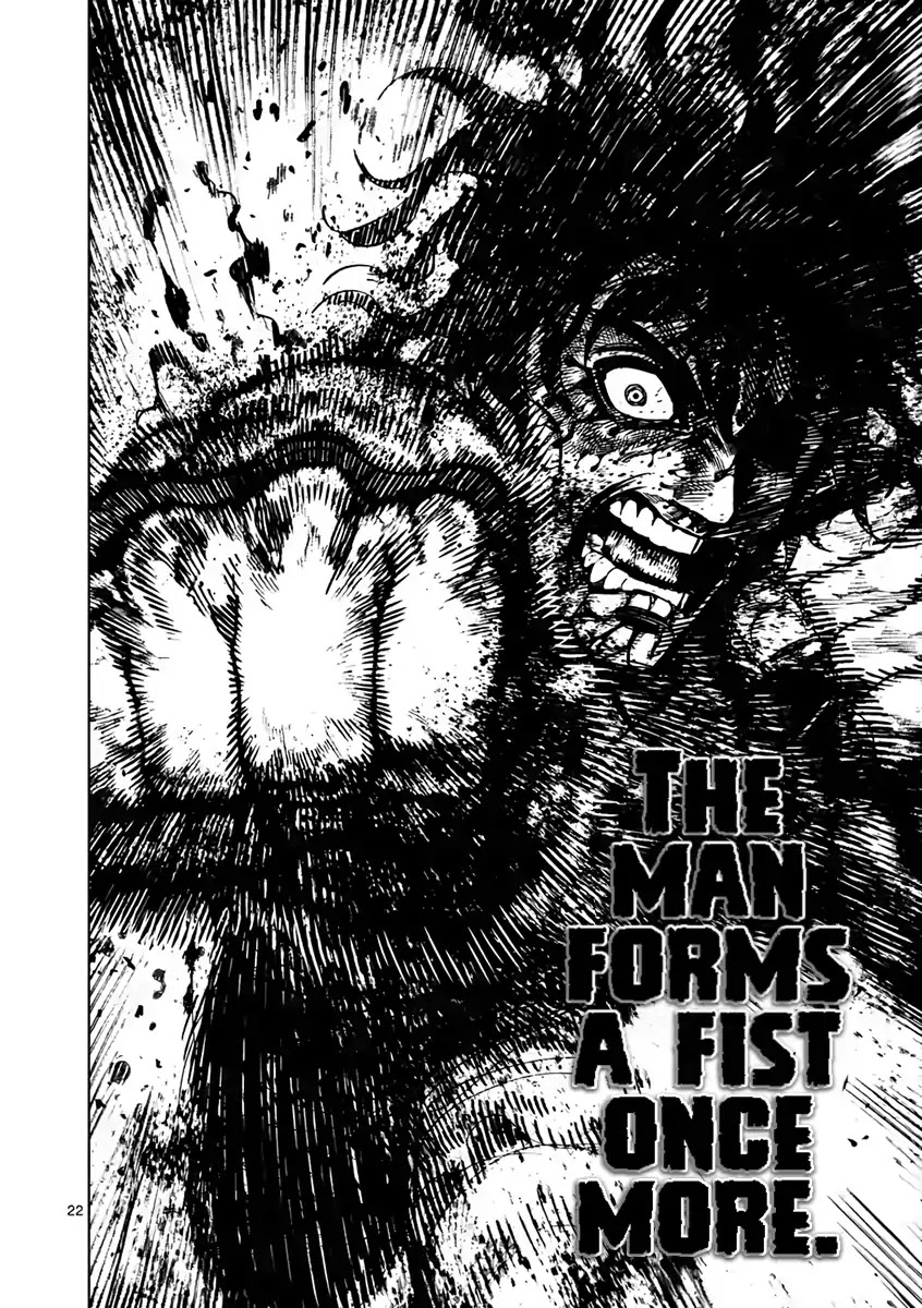 Kengan Asura Chapter 233 page 22 - Chapter 233: Edge