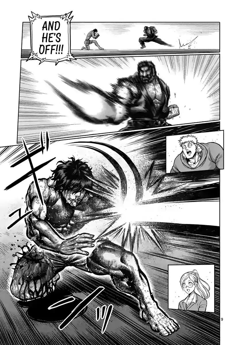 Kengan Asura Chapter 233 page 9 - Chapter 233: Edge