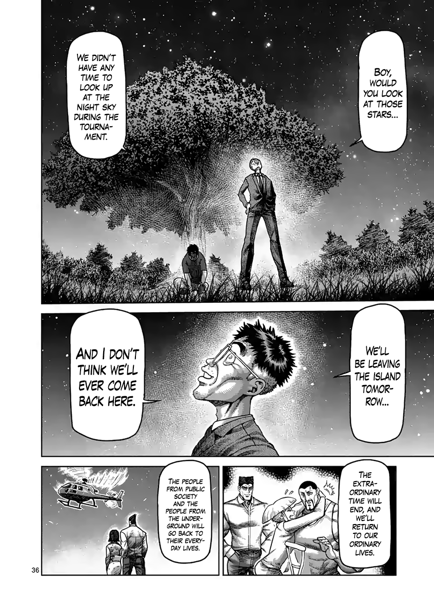 Kengan Asura Chapter 235 page 36 - Chapter 235: Future