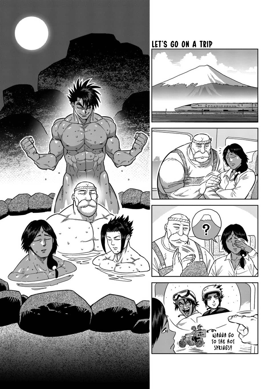 Kengan Asura Chapter 236.5 page 13 - Chapter 236.5: 4-Panel Extras (6)