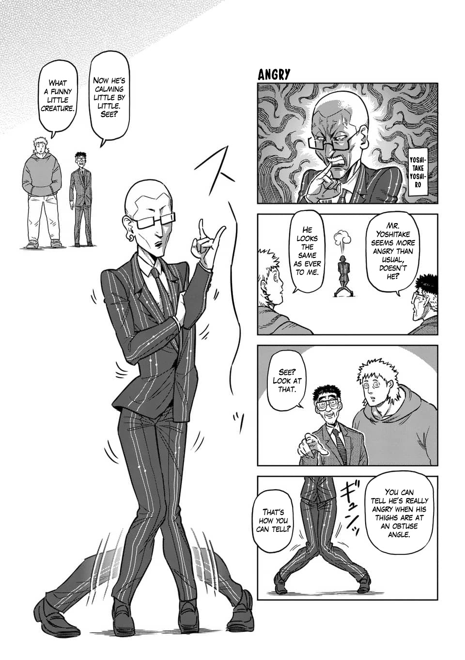 Kengan Asura Chapter 236.5 page 15 - Chapter 236.5: 4-Panel Extras (6)
