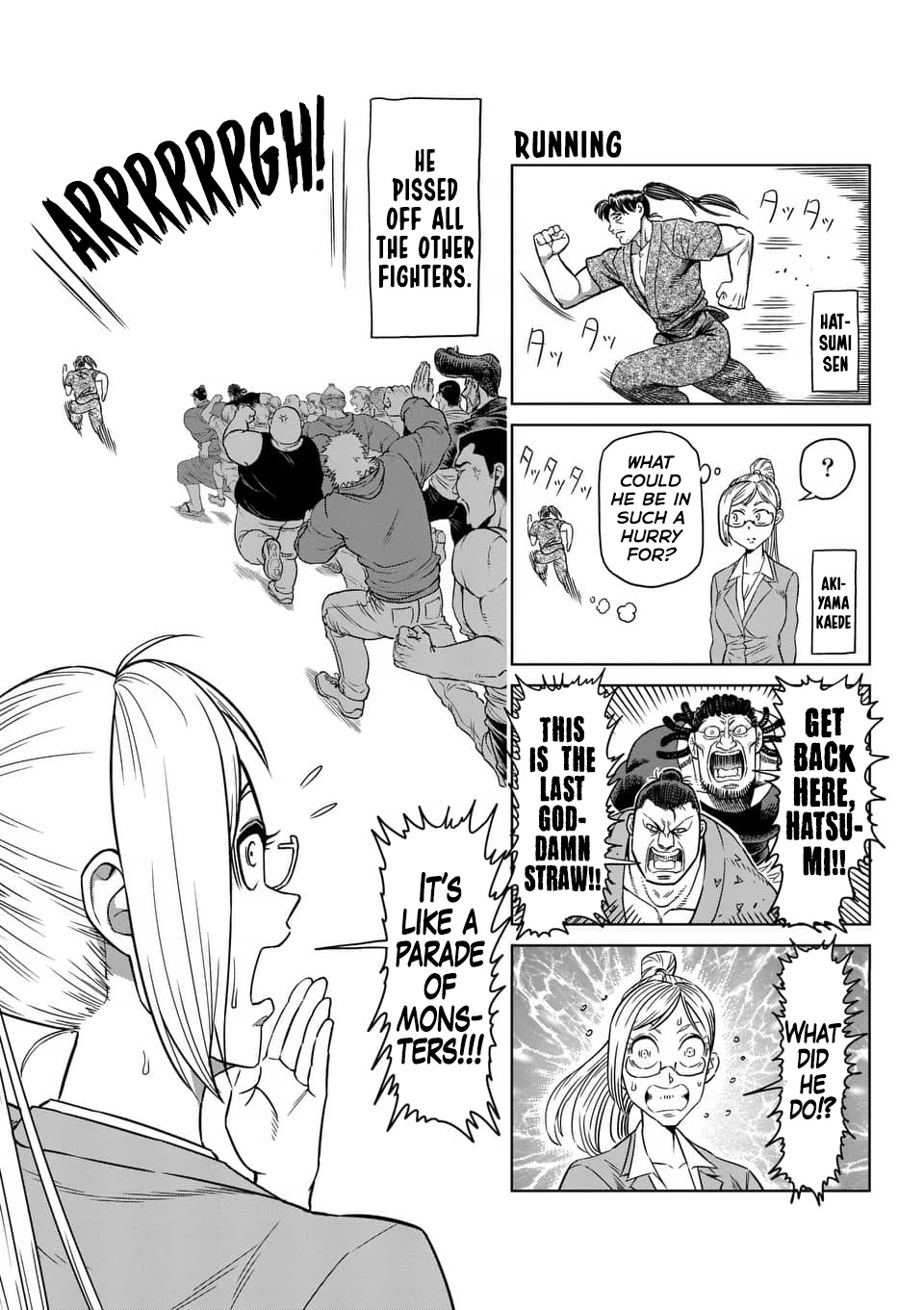 Kengan Asura Chapter 236.5 page 22 - Chapter 236.5: 4-Panel Extras (6)