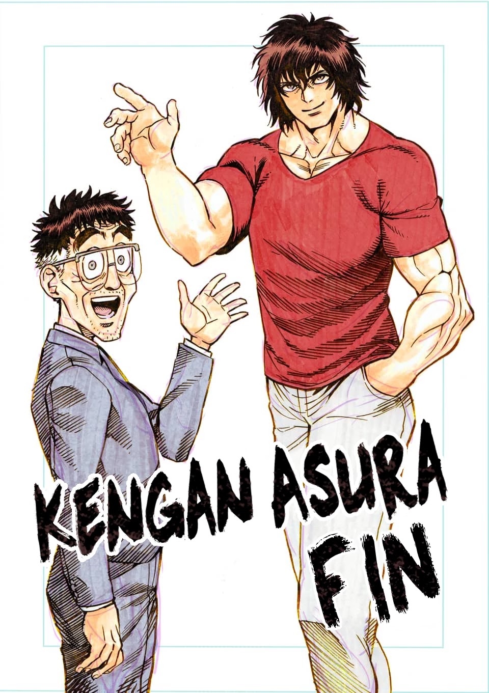 Kengan Asura Chapter 236.5 page 24 - Chapter 236.5: 4-Panel Extras (6)