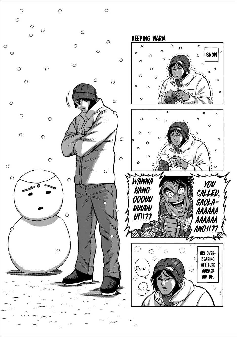 Kengan Asura Chapter 236.5 page 4 - Chapter 236.5: 4-Panel Extras (6)