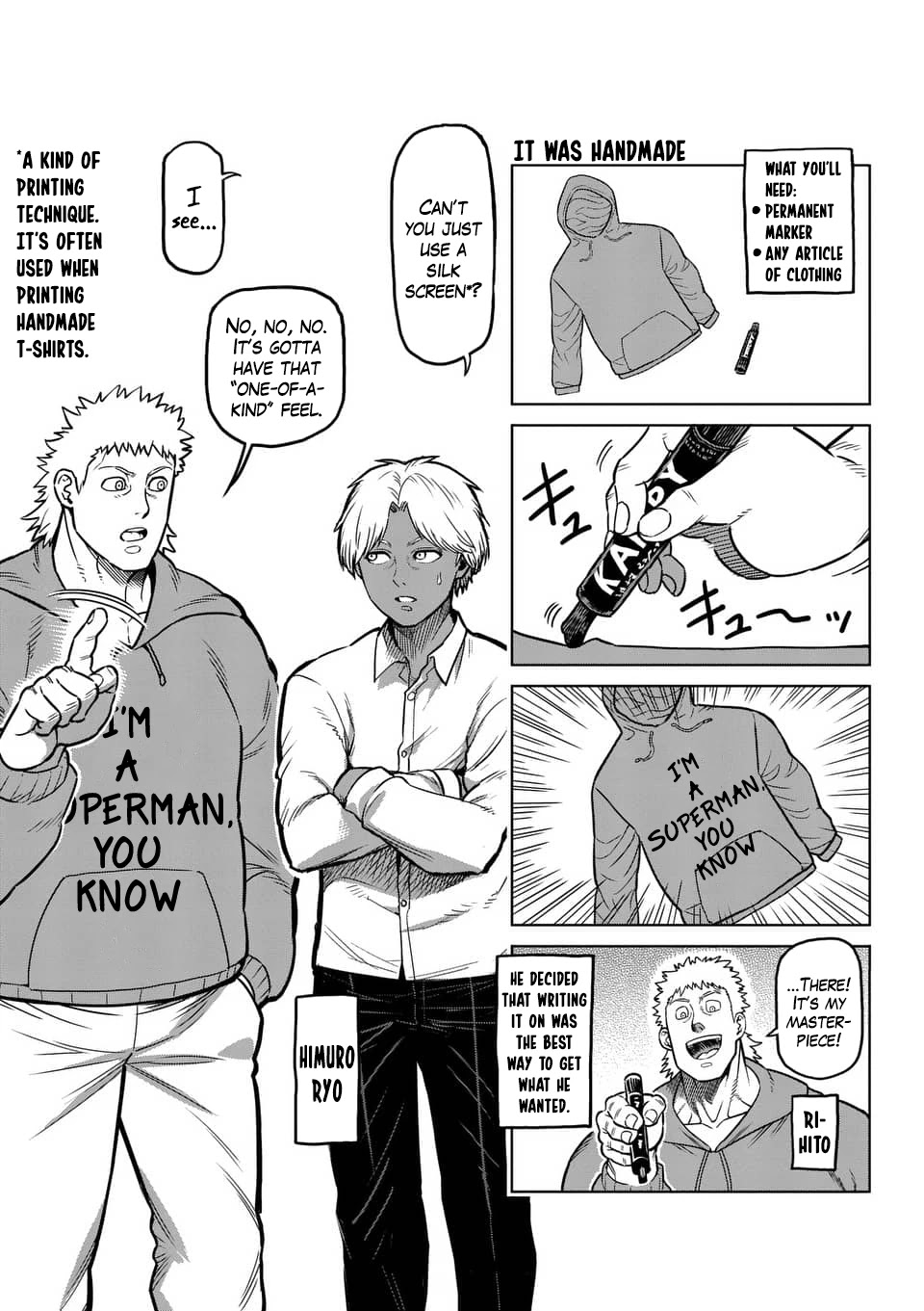 Kengan Asura Chapter 236.5 page 5 - Chapter 236.5: 4-Panel Extras (6)