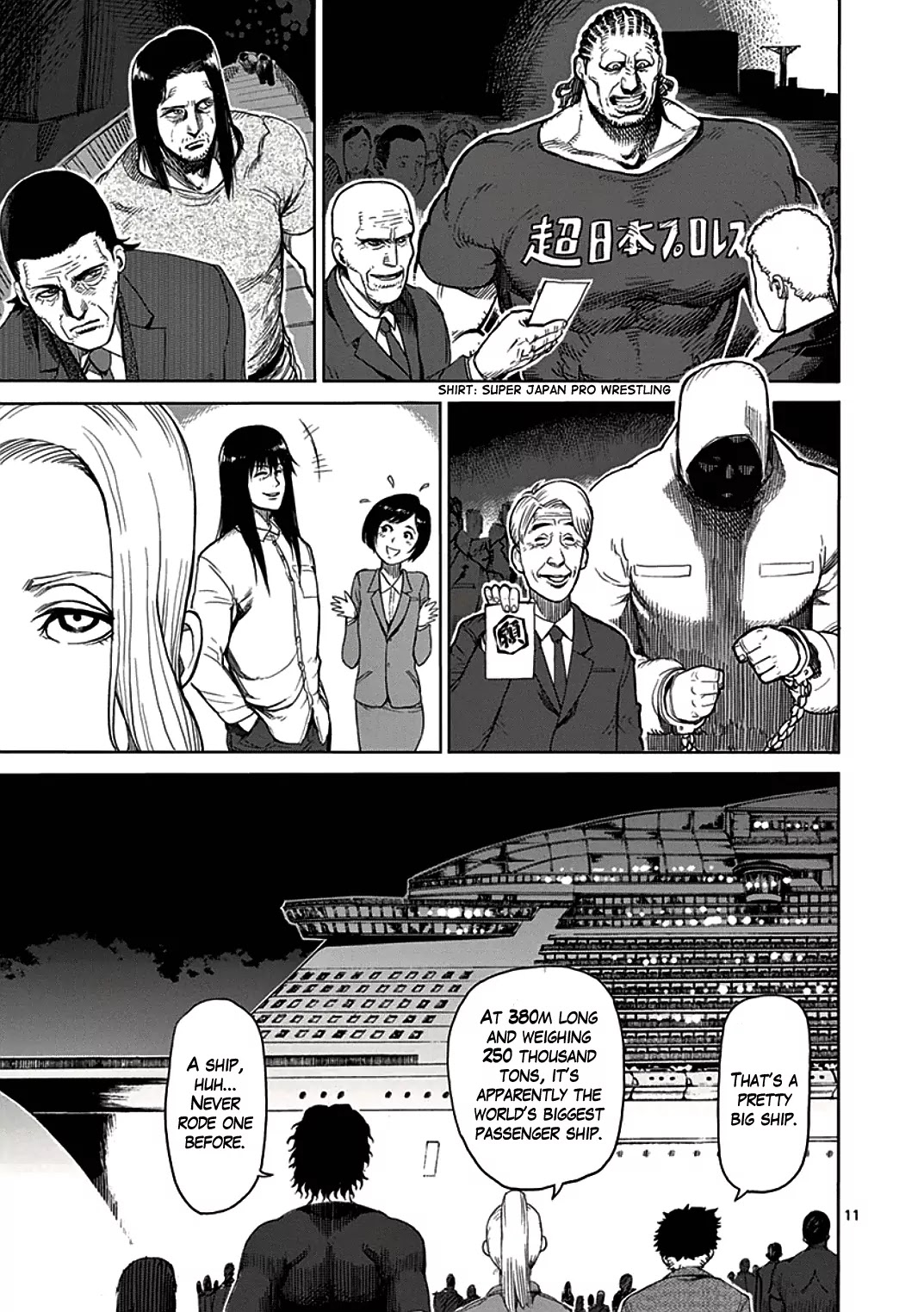 Kengan Asura Chapter 25 page 11 - Chapter 25: Departure
