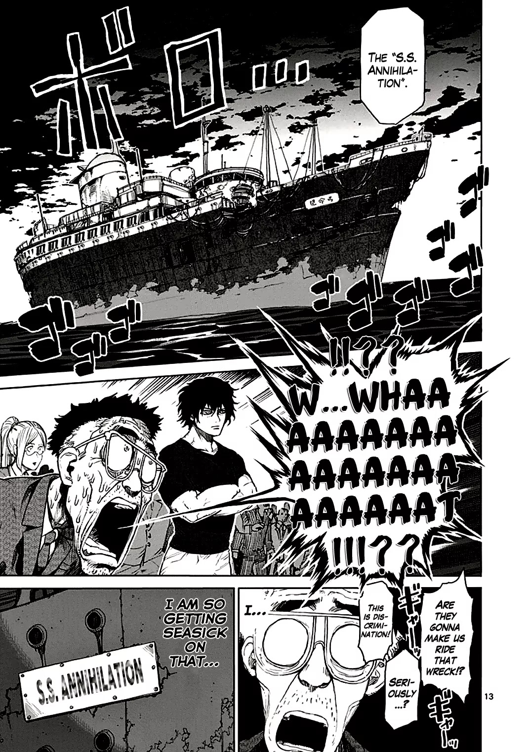 Kengan Asura Chapter 25 page 13 - Chapter 25: Departure
