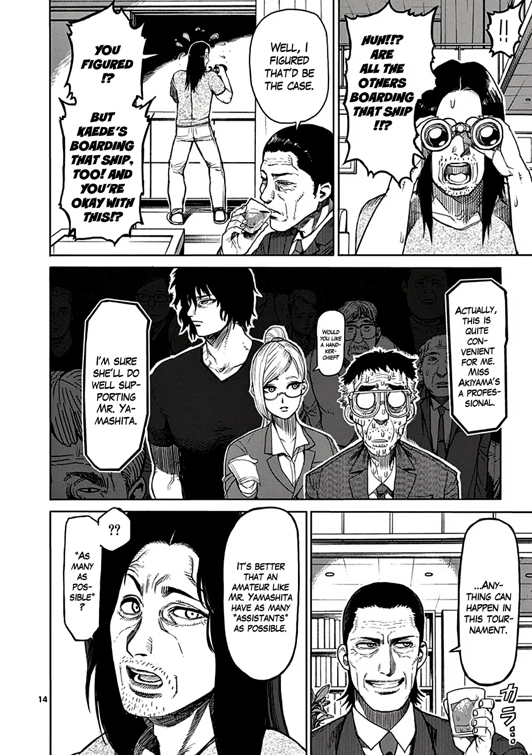 Kengan Asura Chapter 25 page 14 - Chapter 25: Departure