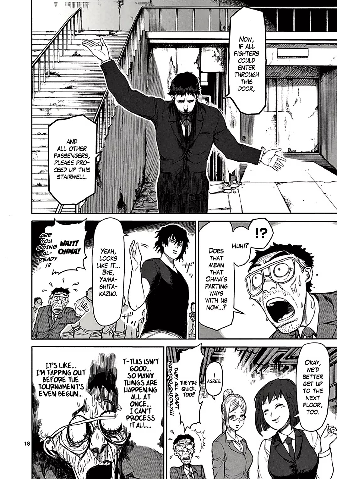 Kengan Asura Chapter 25 page 18 - Chapter 25: Departure