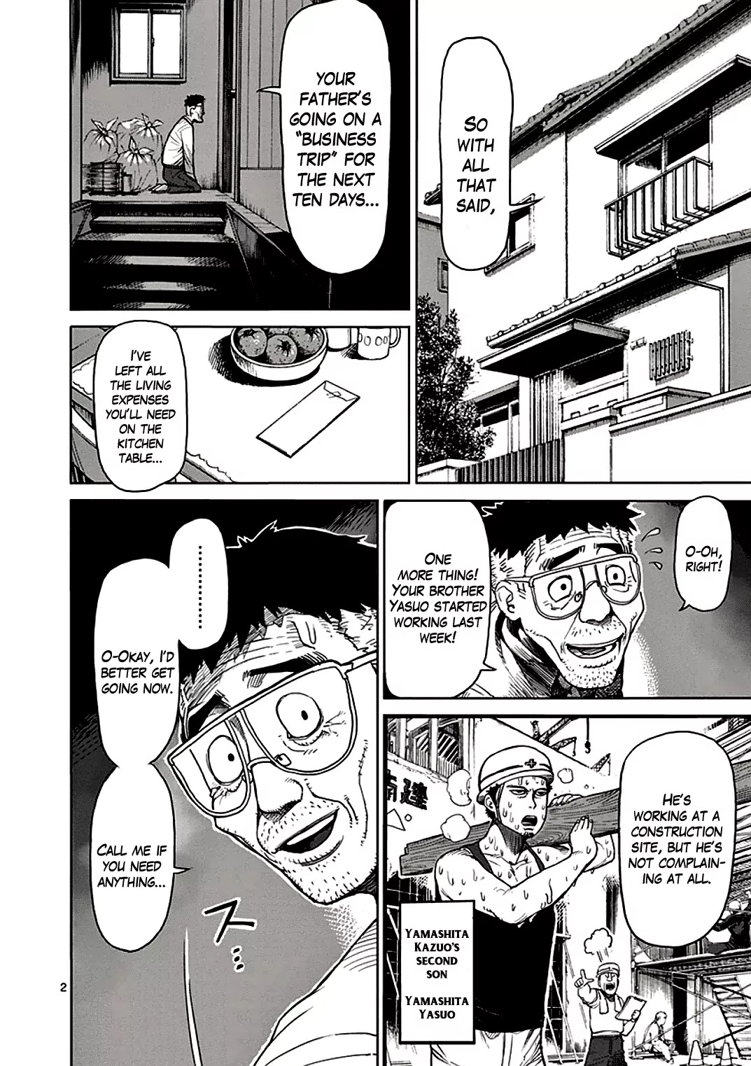 Kengan Asura Chapter 25 page 2 - Chapter 25: Departure