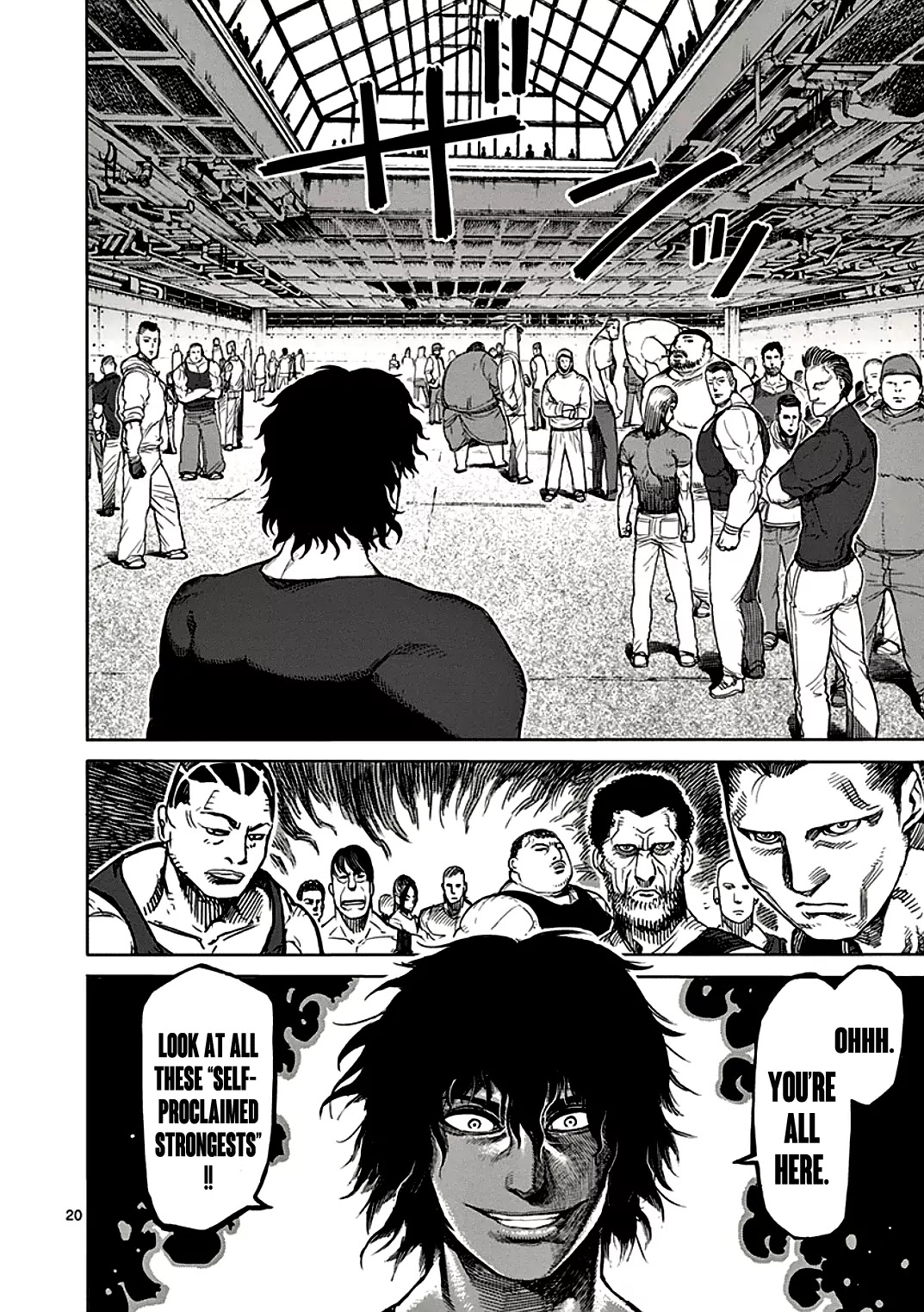 Kengan Asura Chapter 25 page 20 - Chapter 25: Departure