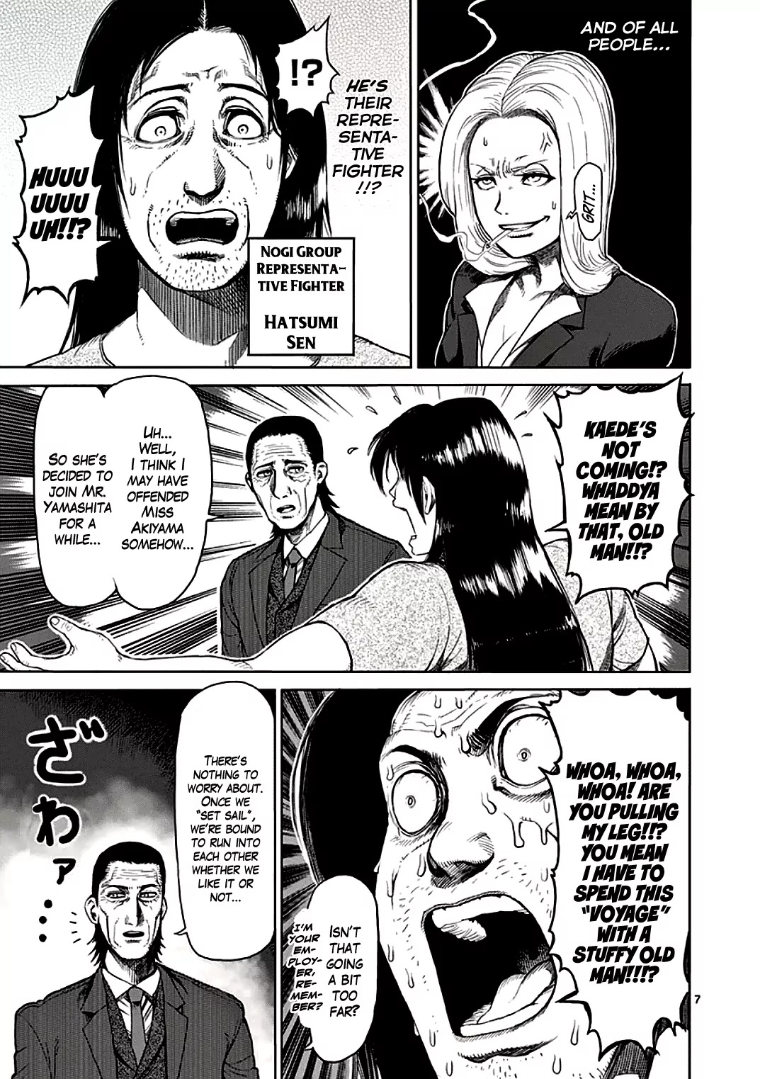 Kengan Asura Chapter 25 page 7 - Chapter 25: Departure