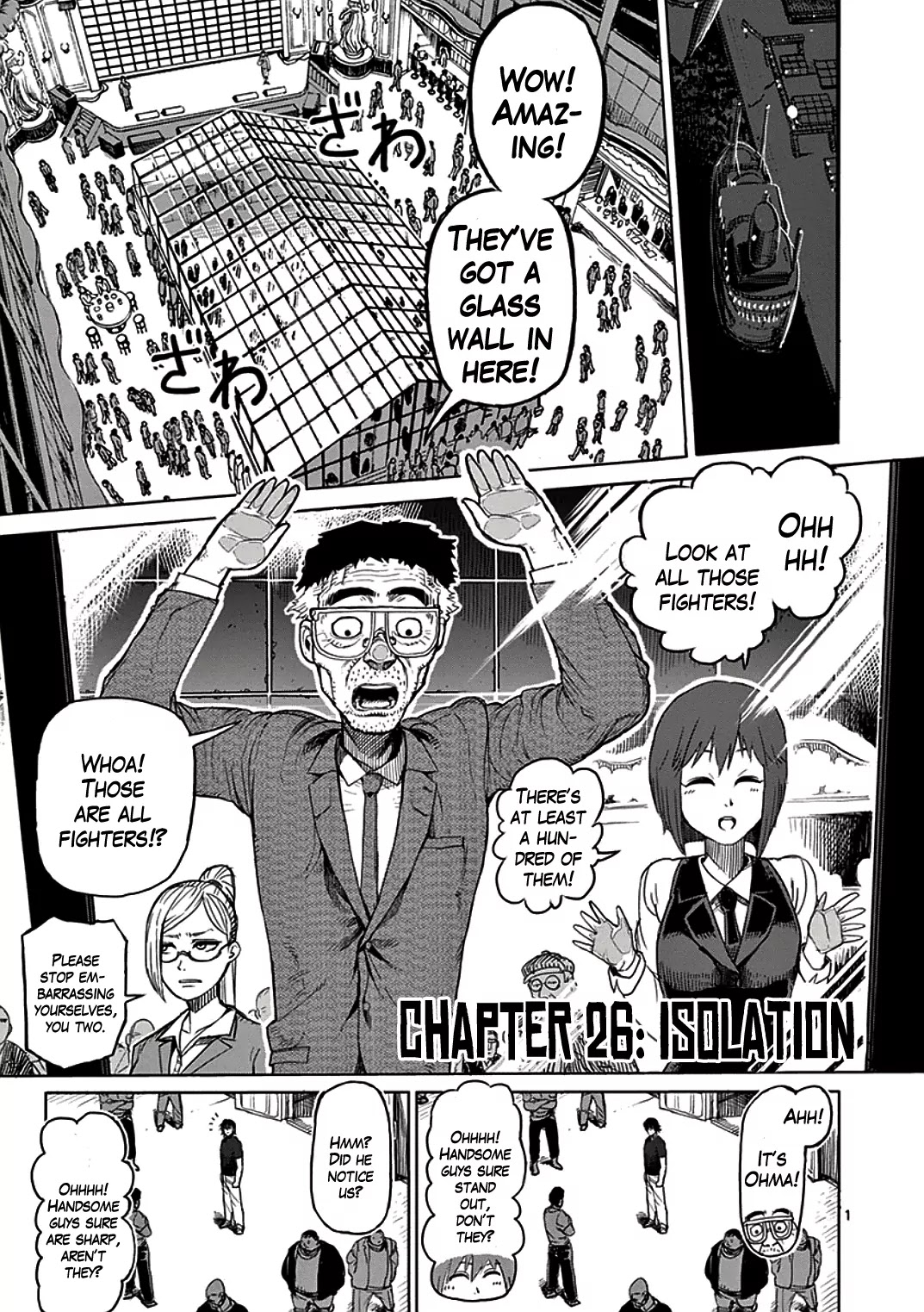 Kengan Asura Chapter 26 page 1 - Chapter 26: Isolation