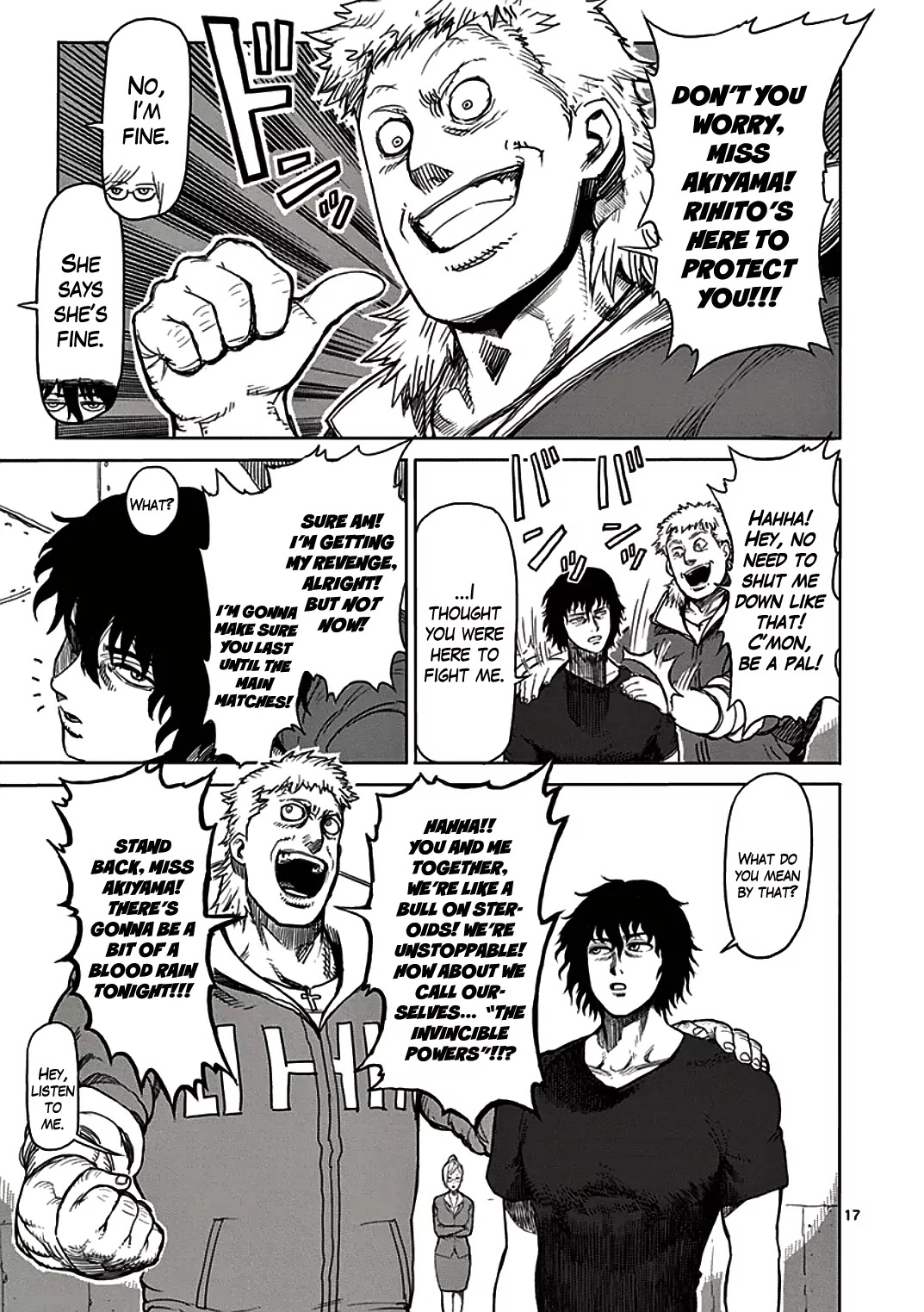 Kengan Asura Chapter 26 page 17 - Chapter 26: Isolation