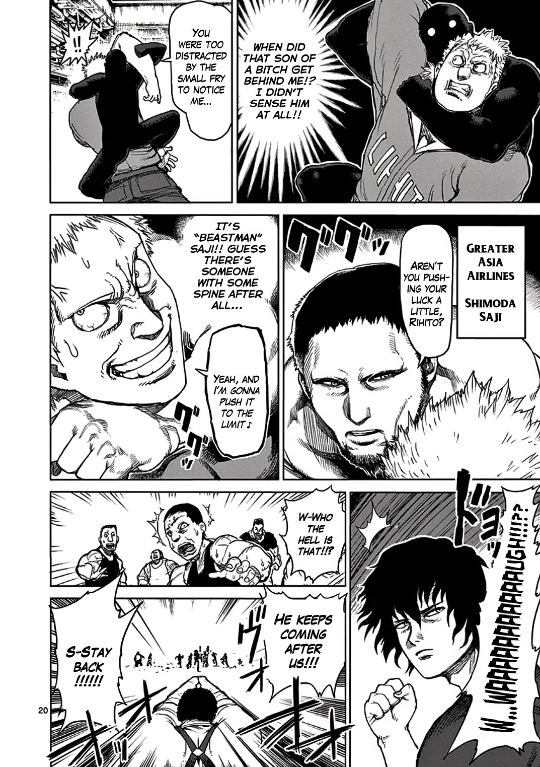 Kengan Asura Chapter 26 page 20 - Chapter 26: Isolation