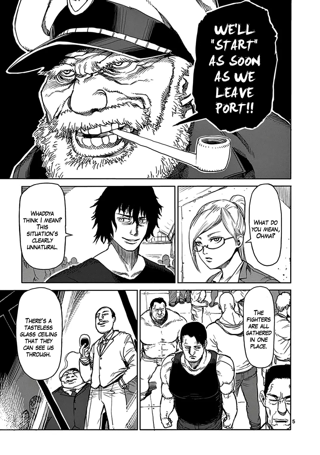 Kengan Asura Chapter 26 page 5 - Chapter 26: Isolation