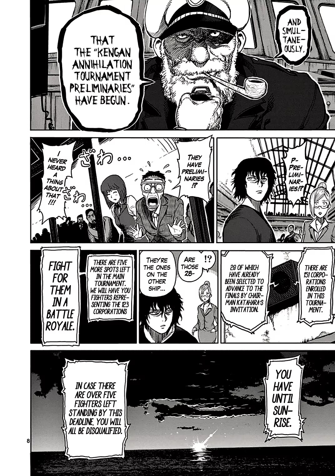 Kengan Asura Chapter 26 page 8 - Chapter 26: Isolation