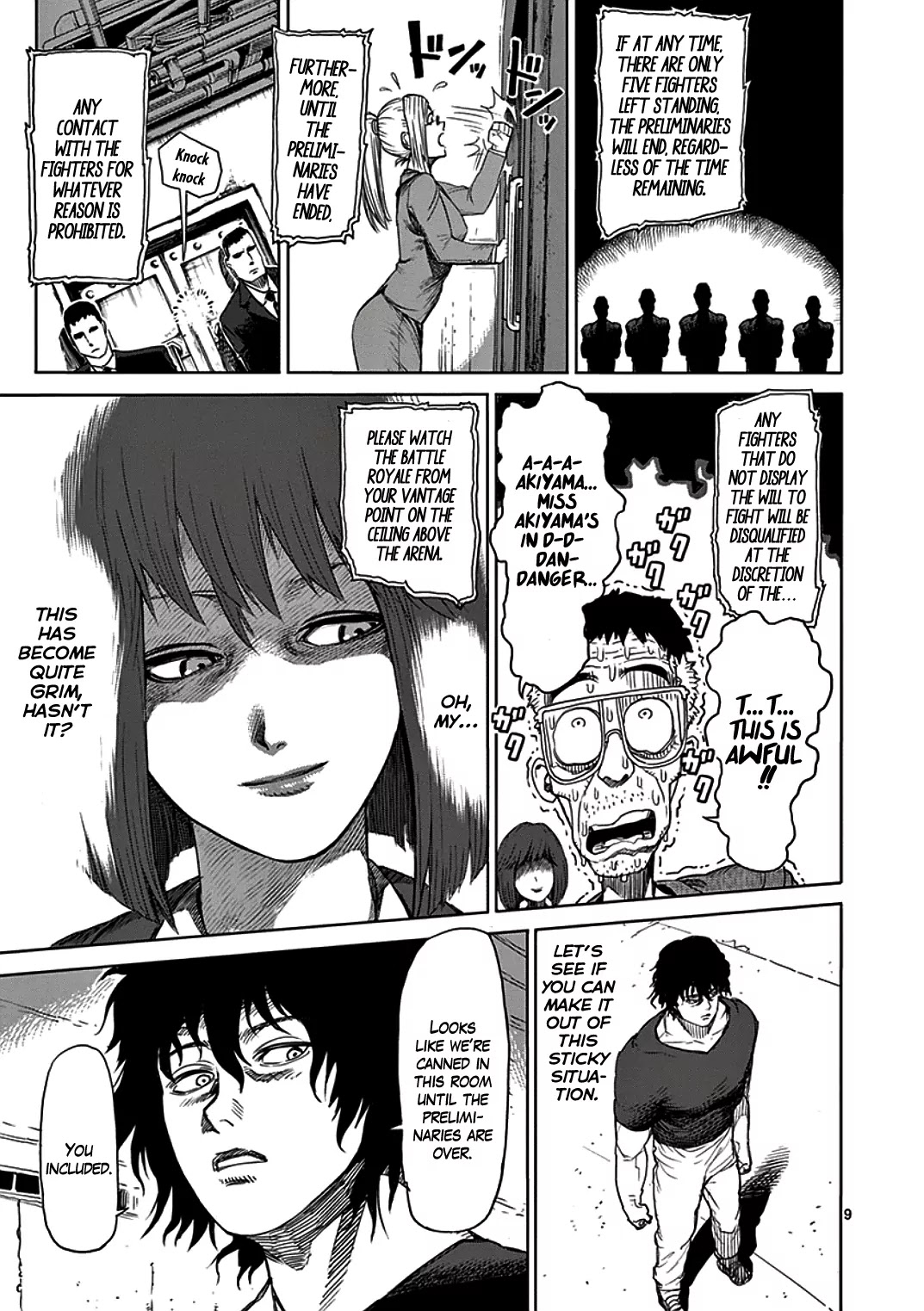Kengan Asura Chapter 26 page 9 - Chapter 26: Isolation