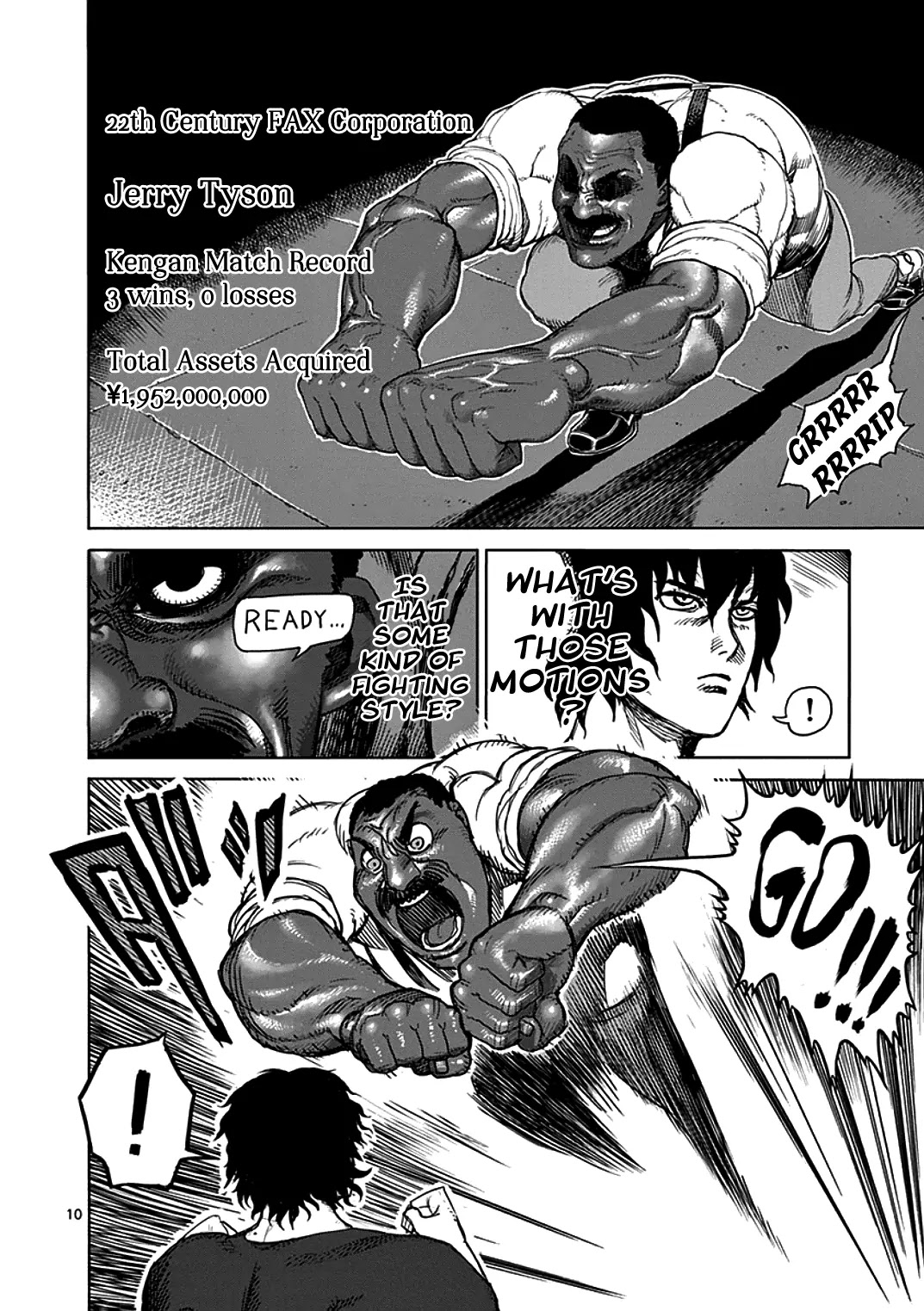 Kengan Asura Chapter 27 page 10 - Chapter 27: Melee