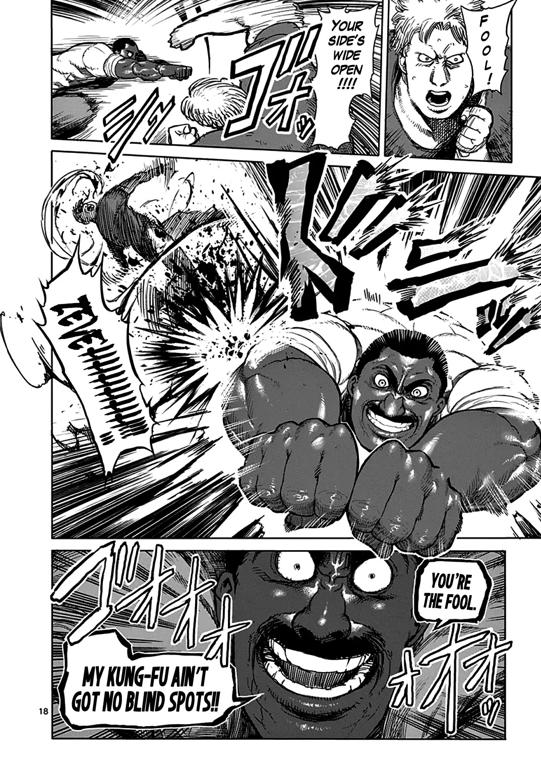 Kengan Asura Chapter 27 page 18 - Chapter 27: Melee