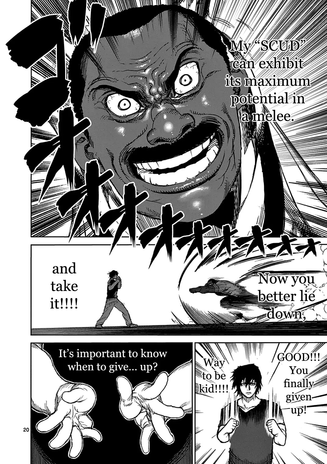 Kengan Asura Chapter 27 page 20 - Chapter 27: Melee