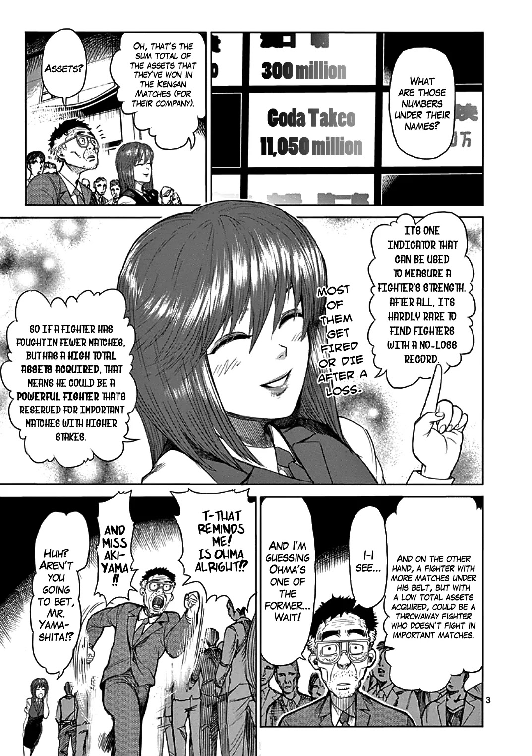 Kengan Asura Chapter 27 page 3 - Chapter 27: Melee