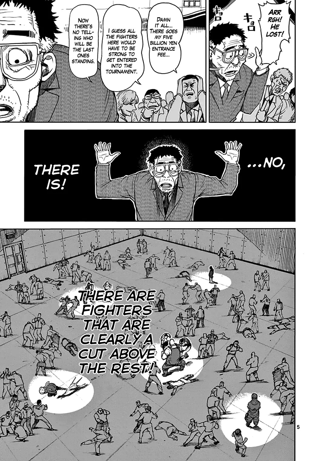 Kengan Asura Chapter 27 page 5 - Chapter 27: Melee