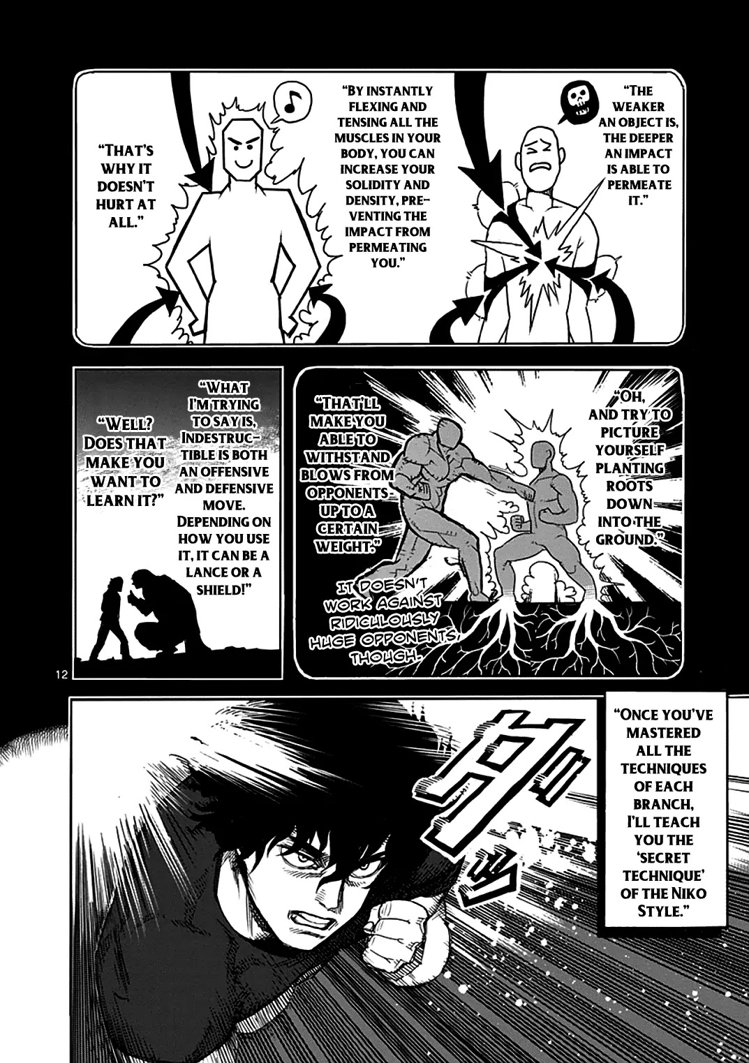 Kengan Asura Chapter 28 page 12 - Chapter 28: Indestructible