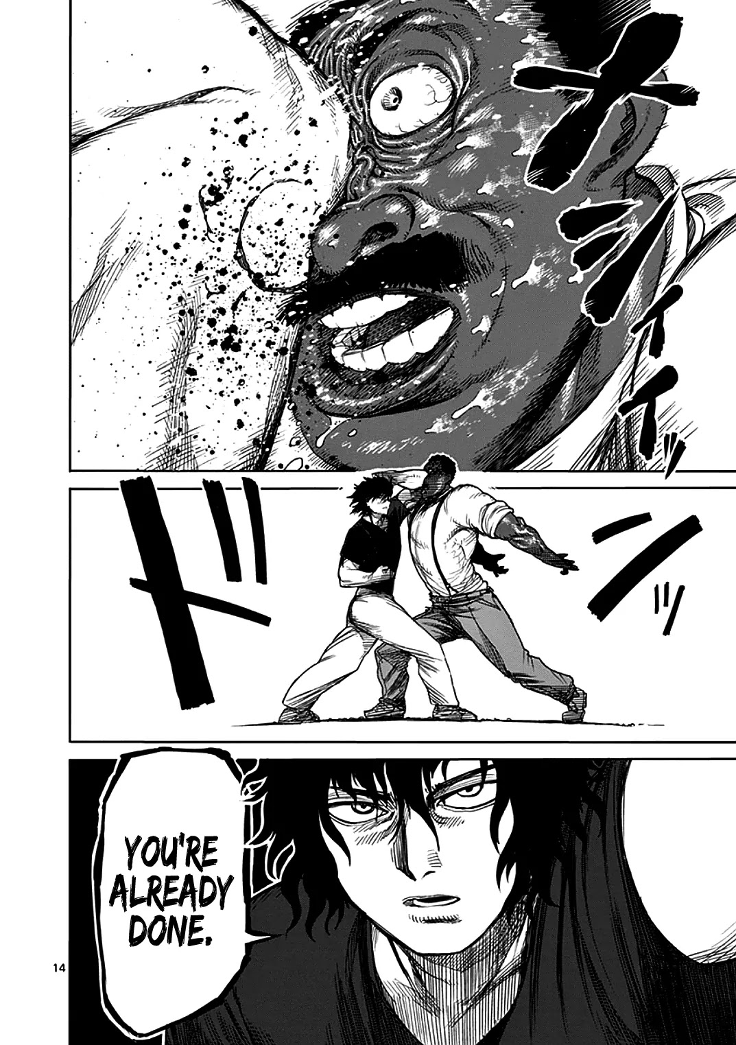 Kengan Asura Chapter 28 page 14 - Chapter 28: Indestructible