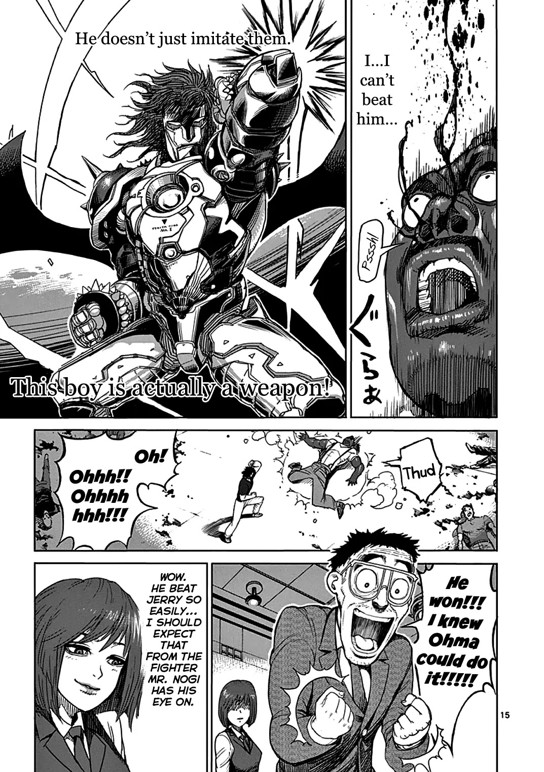 Kengan Asura Chapter 28 page 15 - Chapter 28: Indestructible
