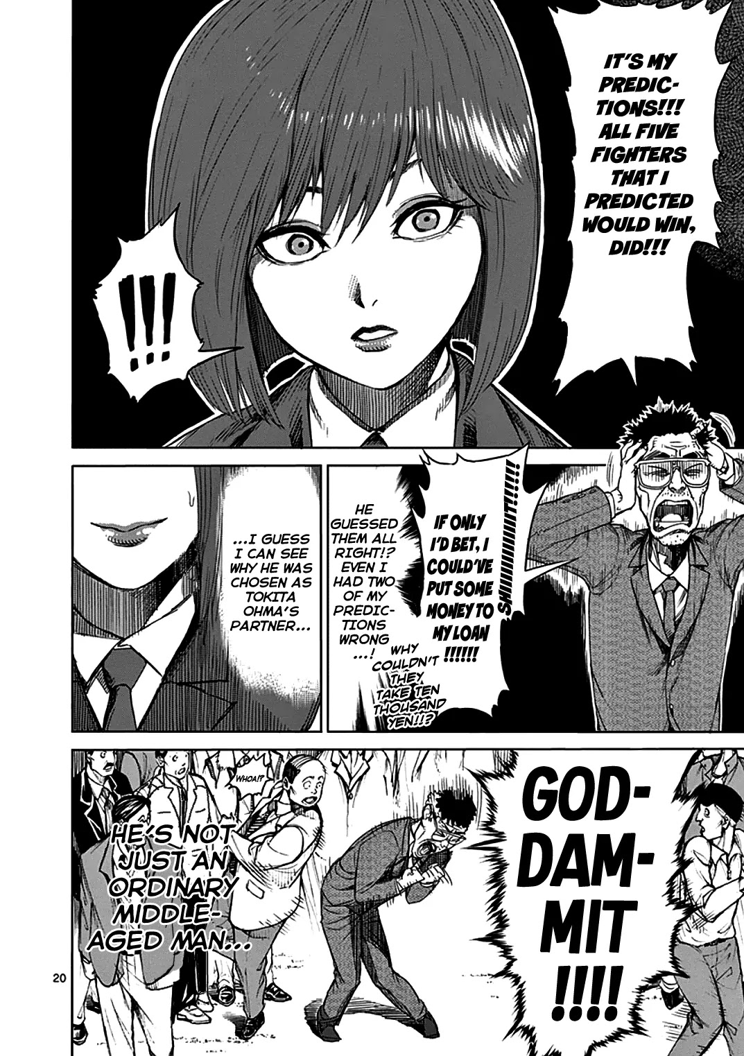 Kengan Asura Chapter 28 page 20 - Chapter 28: Indestructible