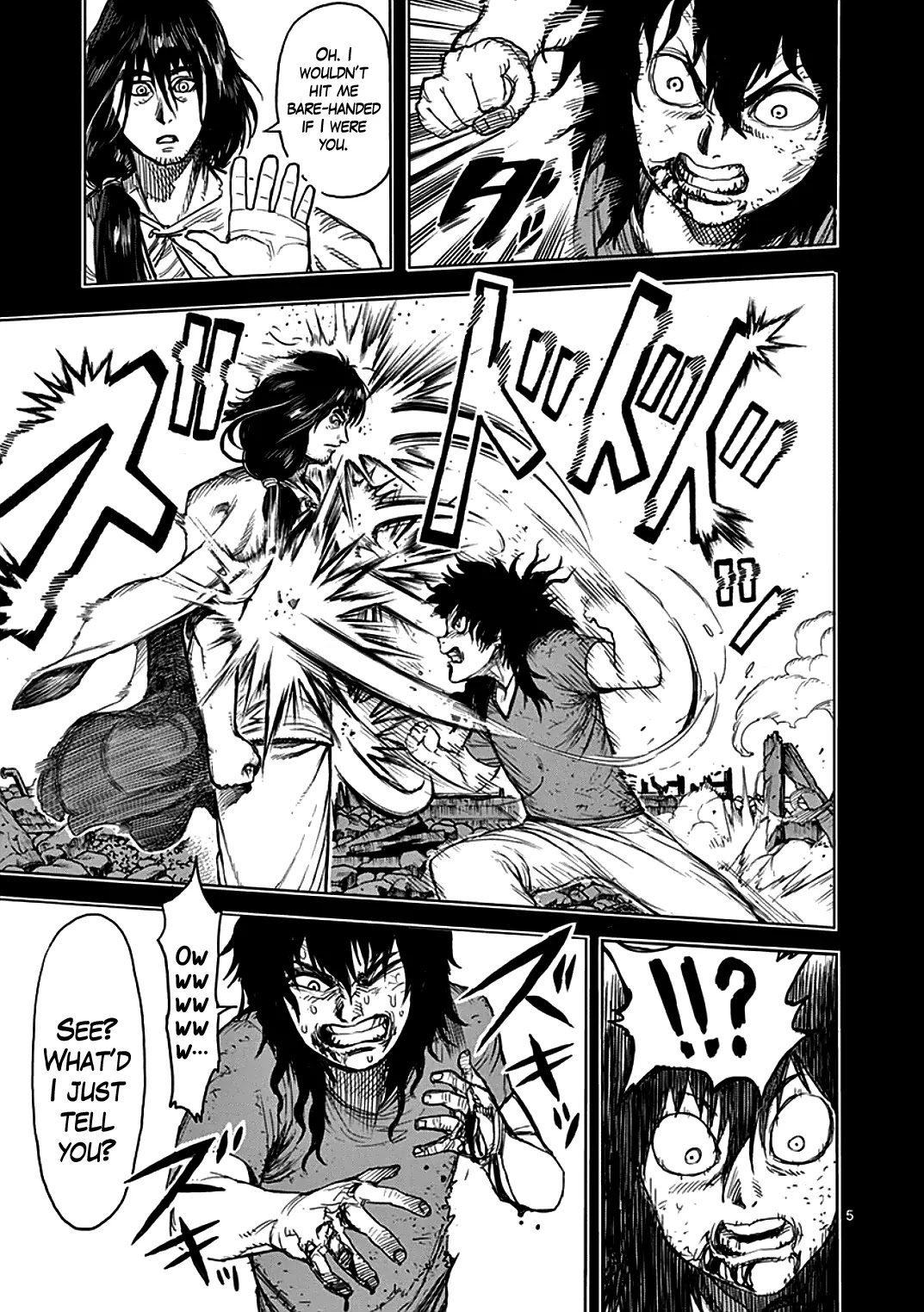 Kengan Asura Chapter 28 page 5 - Chapter 28: Indestructible