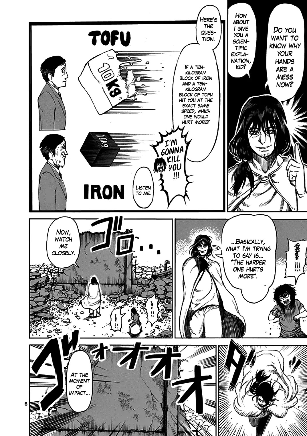 Kengan Asura Chapter 28 page 6 - Chapter 28: Indestructible