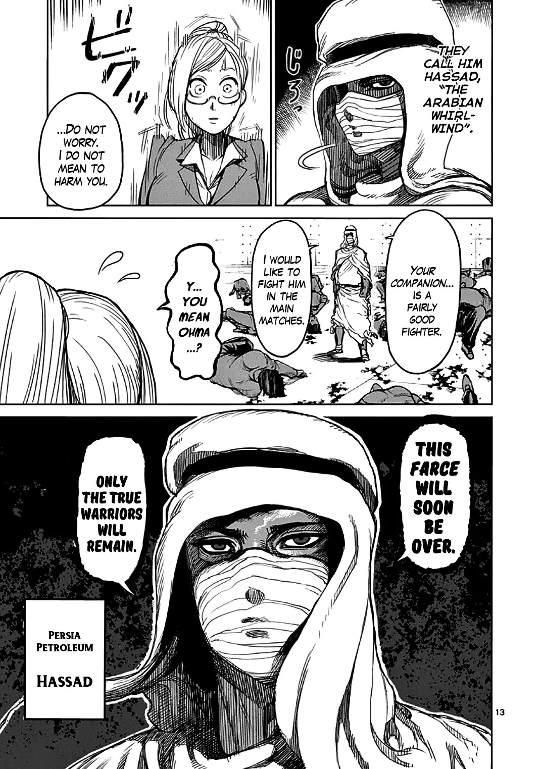 Kengan Asura Chapter 29 page 13 - Chapter 29: Five