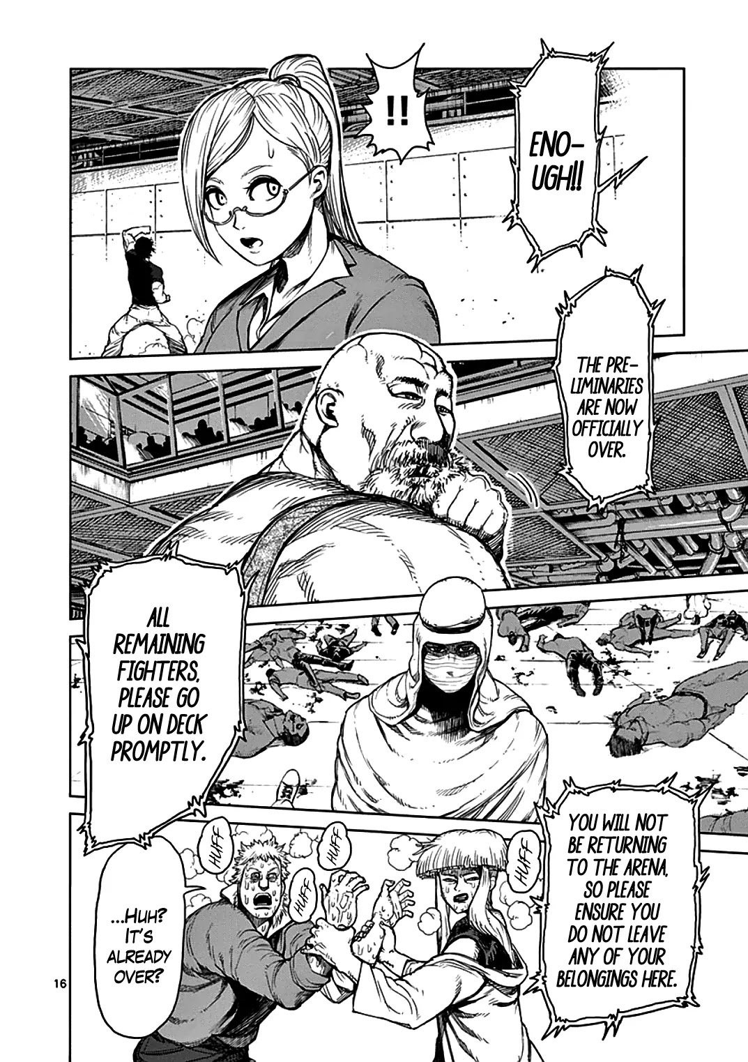 Kengan Asura Chapter 29 page 16 - Chapter 29: Five