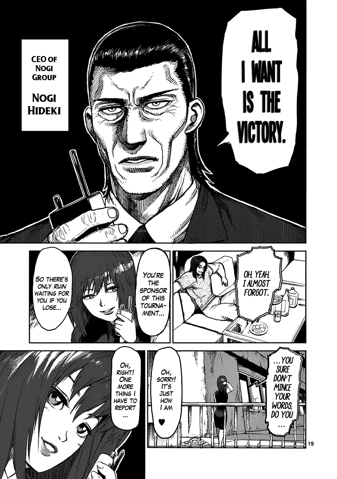 Kengan Asura Chapter 29 page 19 - Chapter 29: Five