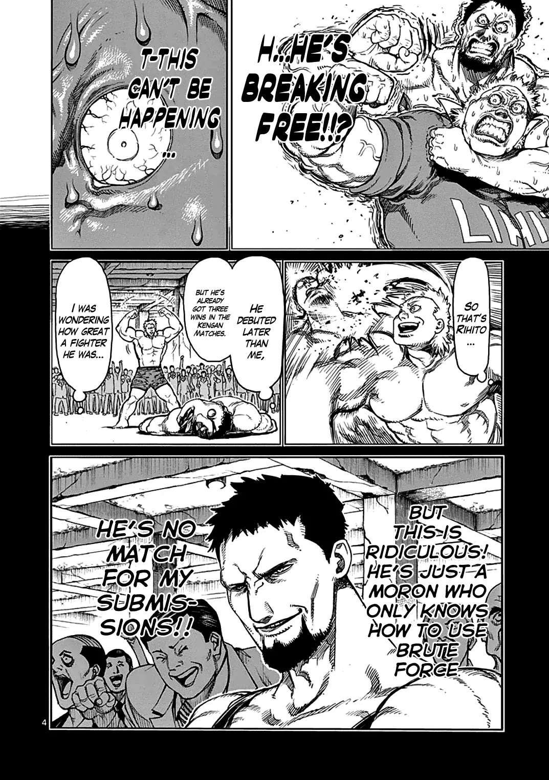 Kengan Asura Chapter 29 page 4 - Chapter 29: Five