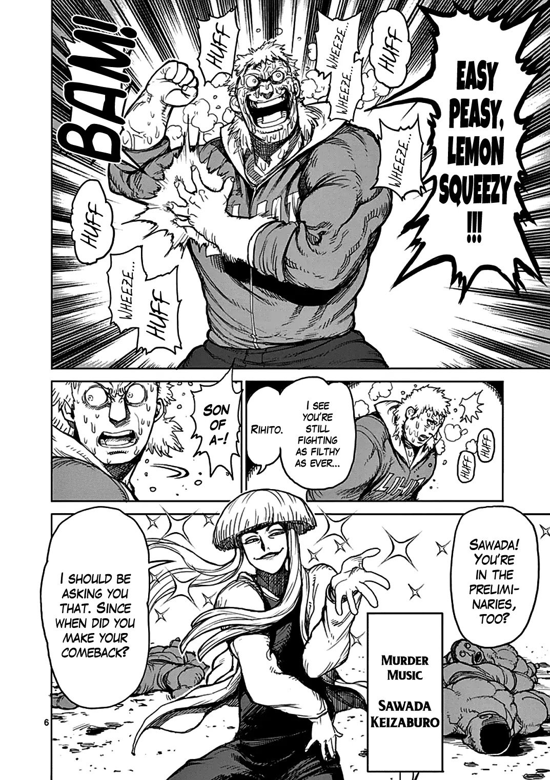 Kengan Asura Chapter 29 page 6 - Chapter 29: Five