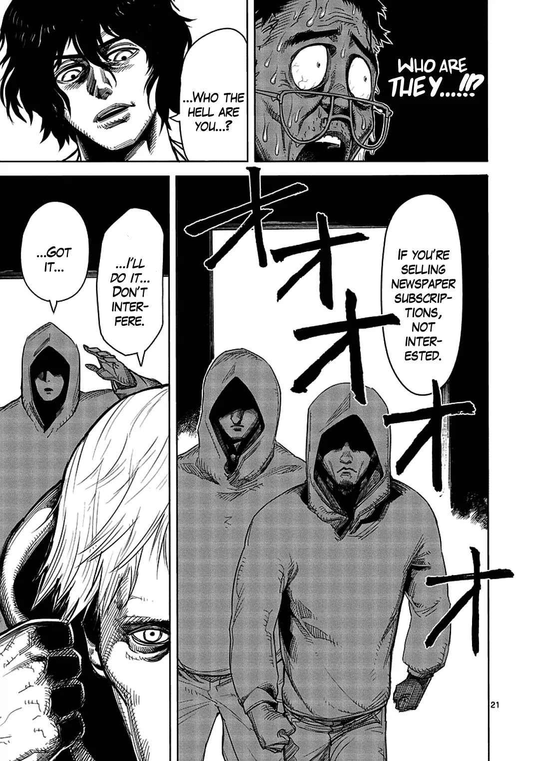 Kengan Asura Chapter 3 page 21 - Chapter 3: Visit