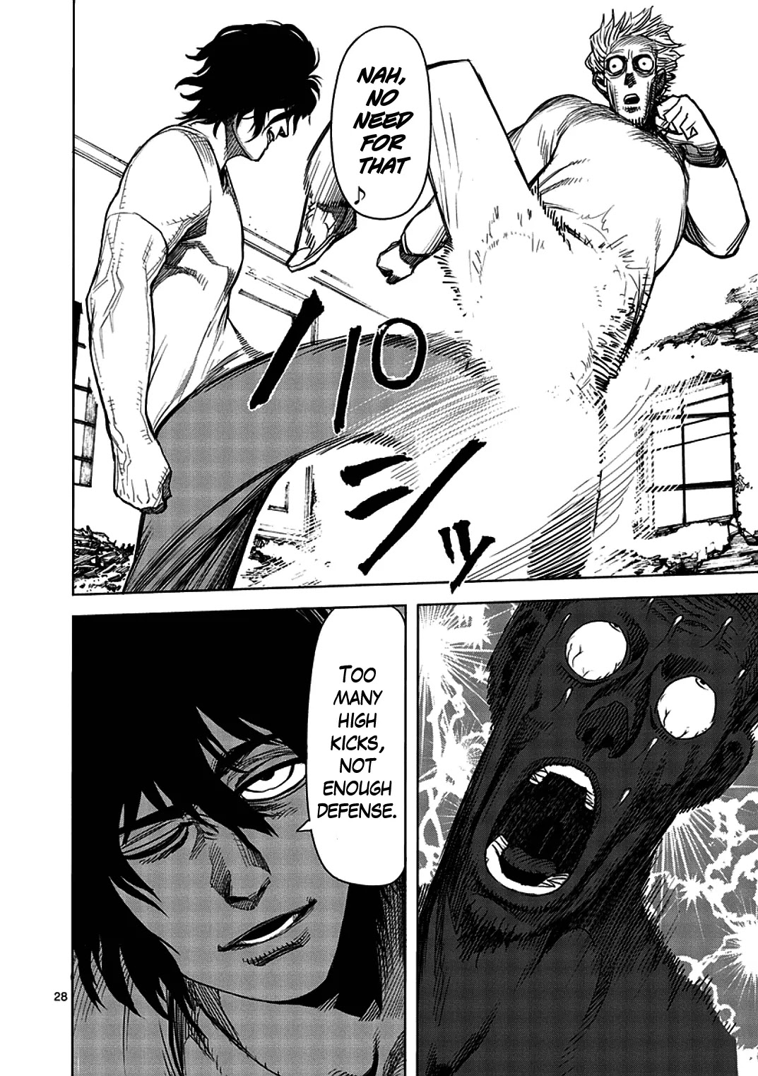 Kengan Asura Chapter 3 page 28 - Chapter 3: Visit