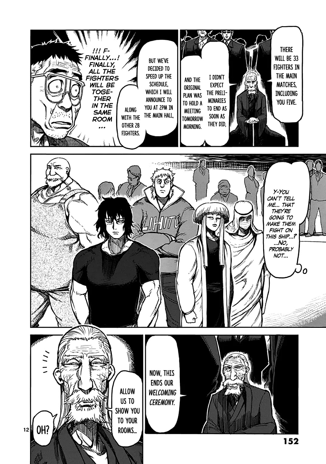 Kengan Asura Chapter 30 page 12 - Chapter 30: Union