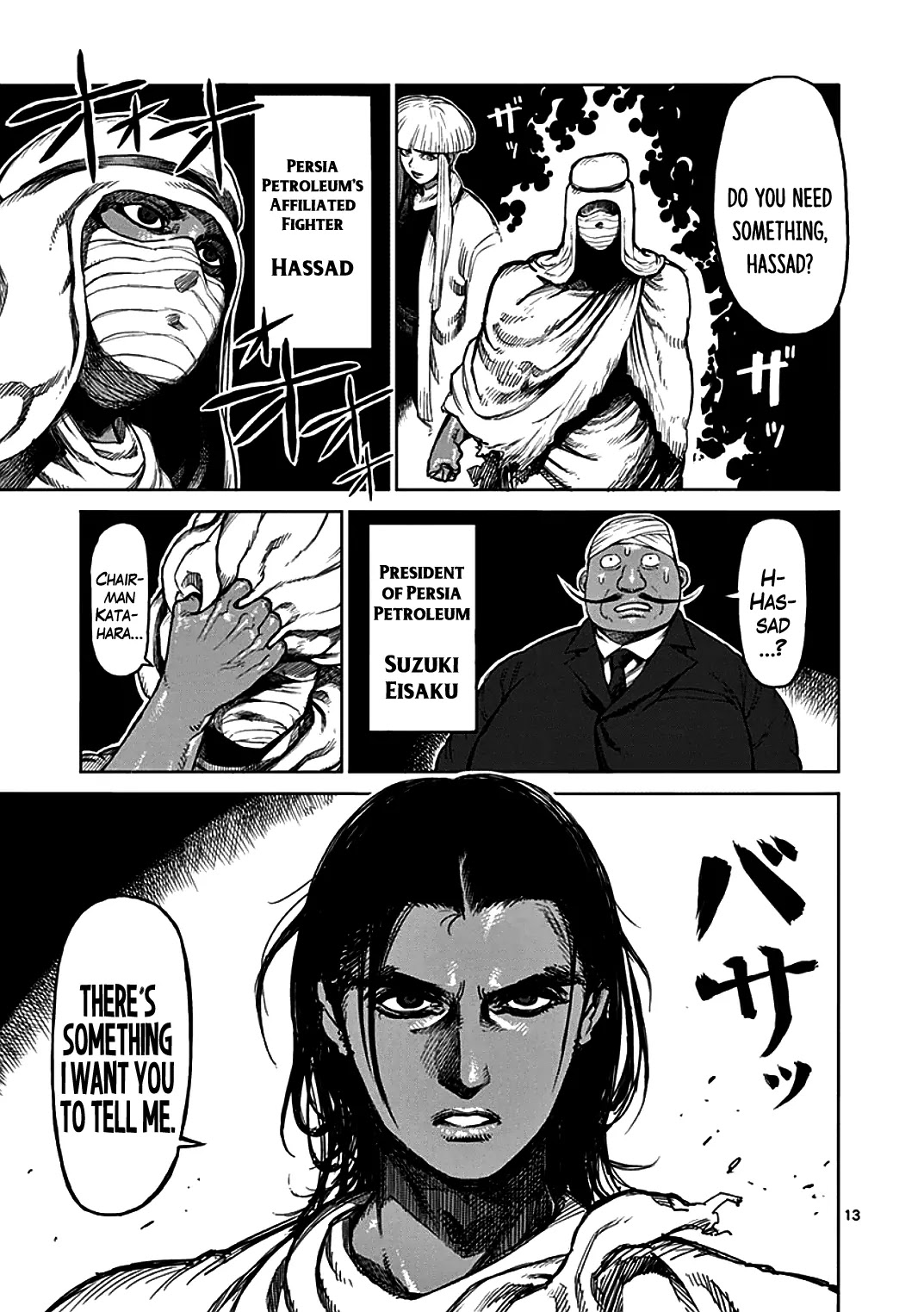 Kengan Asura Chapter 30 page 13 - Chapter 30: Union