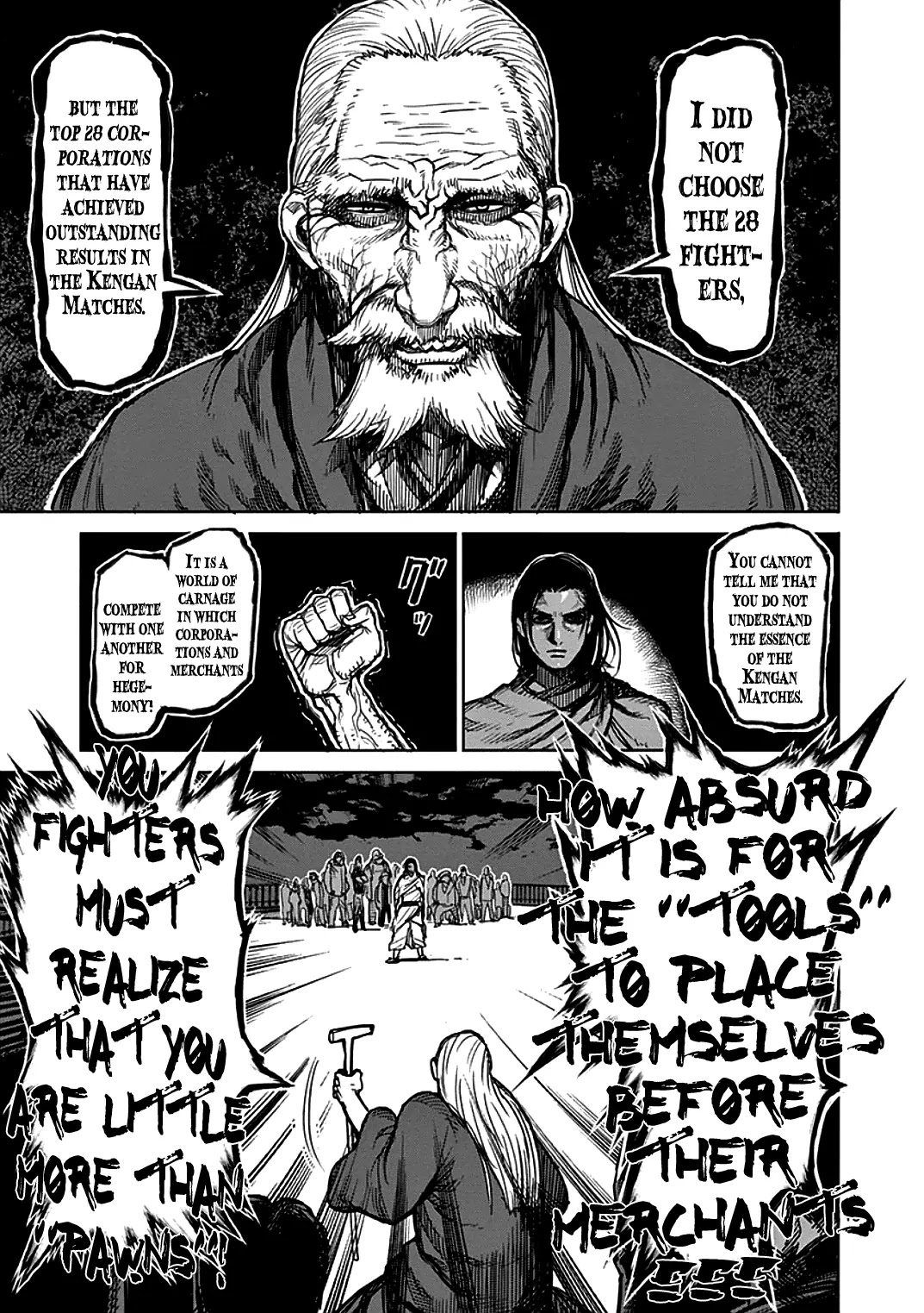 Kengan Asura Chapter 30 page 15 - Chapter 30: Union