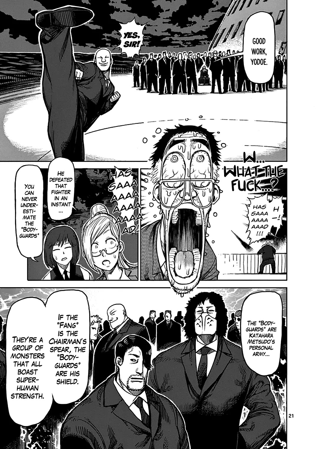Kengan Asura Chapter 30 page 21 - Chapter 30: Union