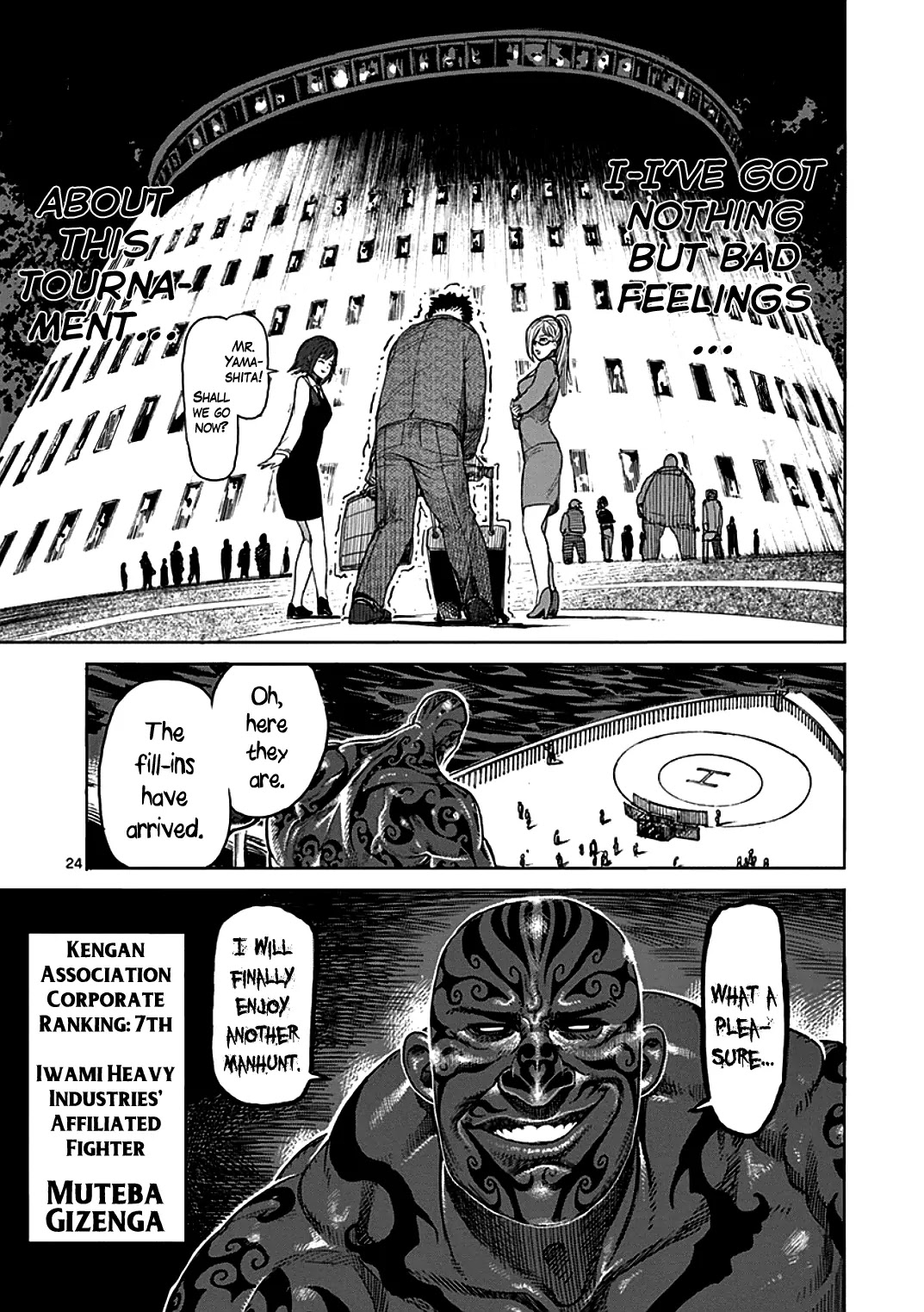 Kengan Asura Chapter 30 page 24 - Chapter 30: Union