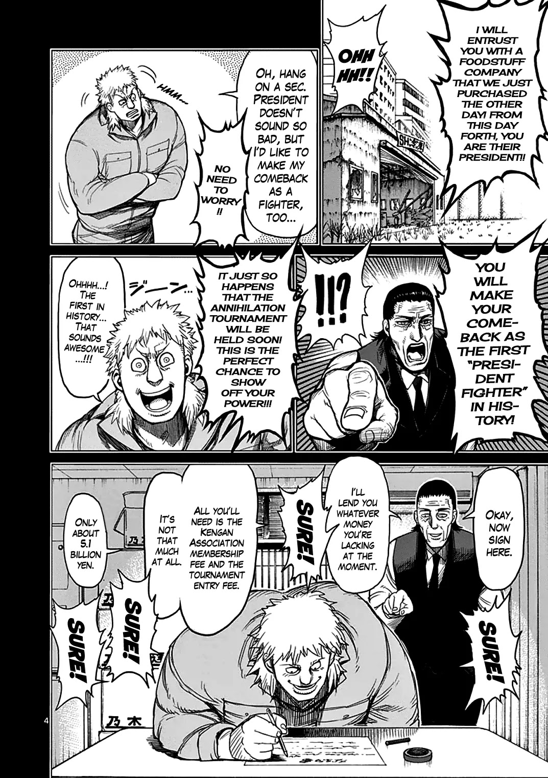 Kengan Asura Chapter 30 page 4 - Chapter 30: Union