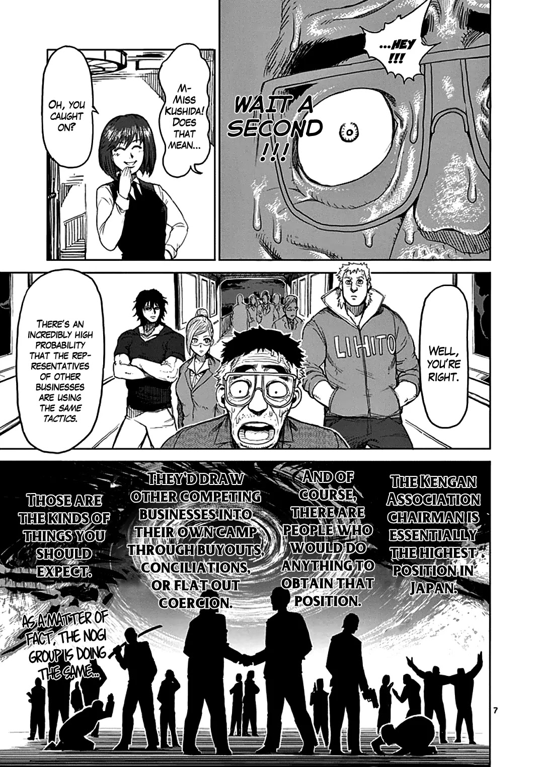 Kengan Asura Chapter 30 page 7 - Chapter 30: Union