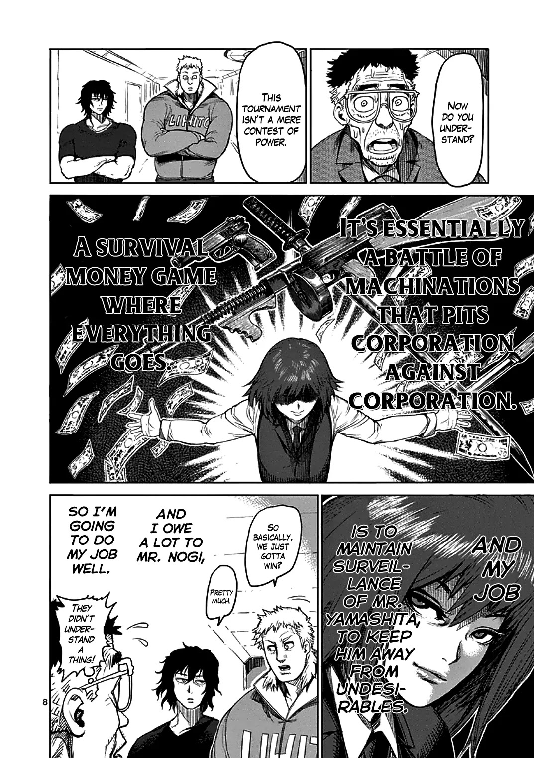 Kengan Asura Chapter 30 page 8 - Chapter 30: Union